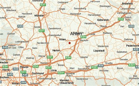 Ahlen Map .